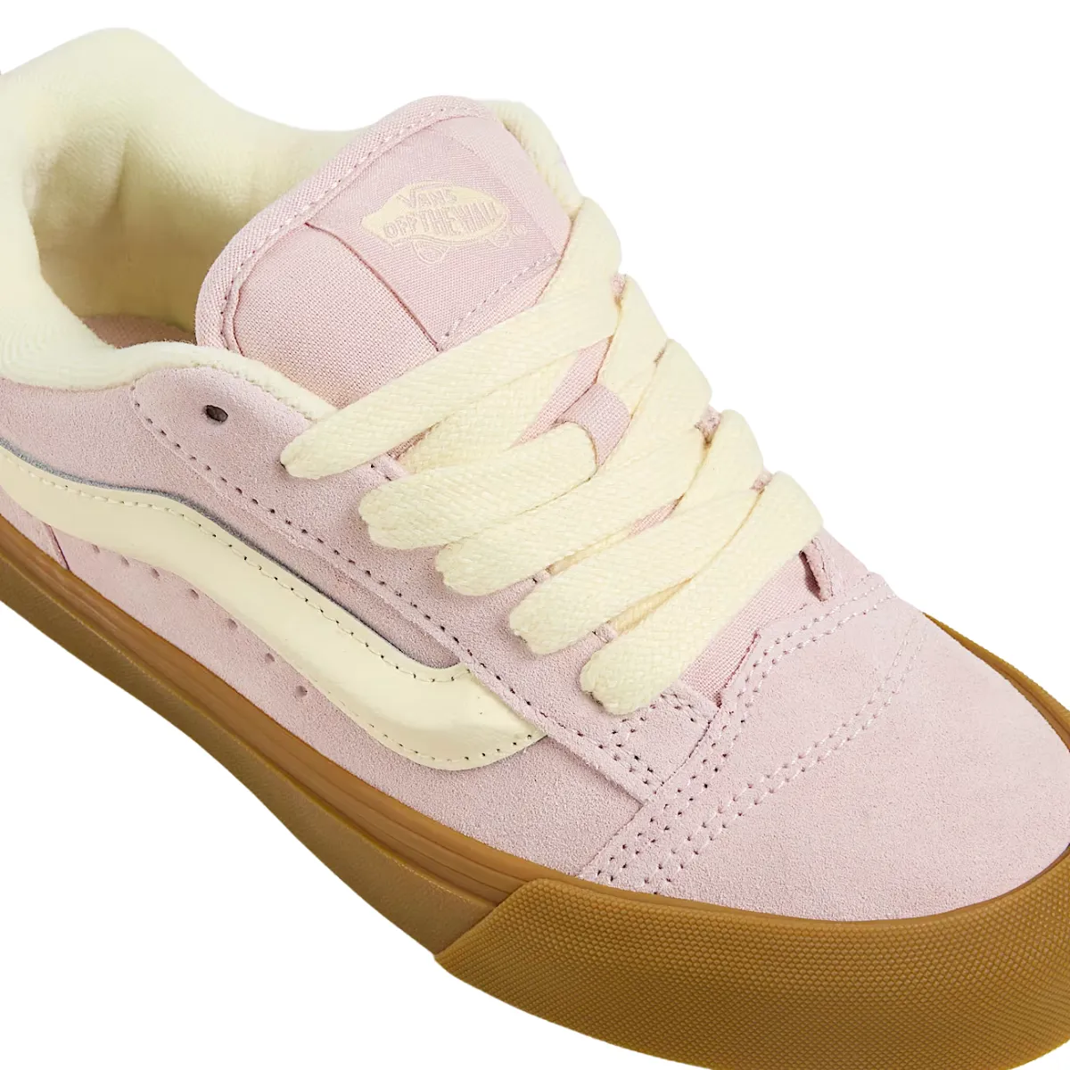 Dance Floor Comfort Ankle Vans Women's Knu Skool in Pink