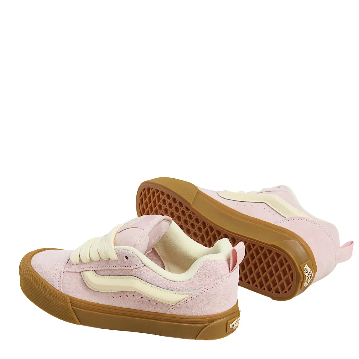 Vans Women's Knu Skool in Pink Winter Warm Modern Edge