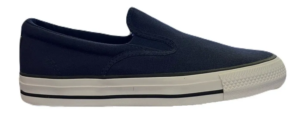 Converse Ctas Double Gore Slip Canvas Blue Obsidian 167942F Office Smart Elastic