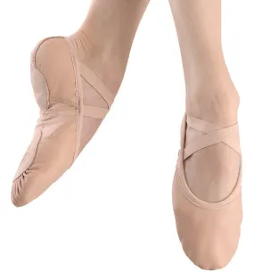 Durable outsole Medley Leather -- Split Sole Ballet Slipper -- Pink