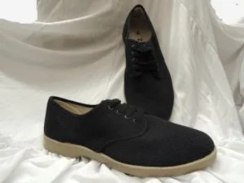 Melbury -- Black Canvas Oxford -- Wide Width -- Black Casual Wear Active Comfort
