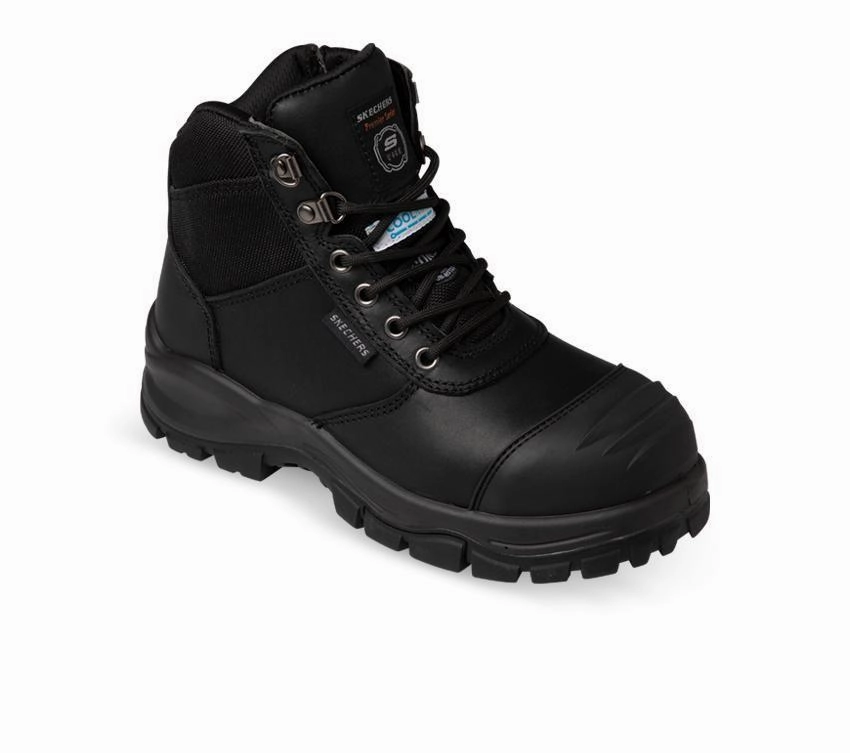 Utility Design Comfort Buckles Mens Skechers Composite Toe Work Boot