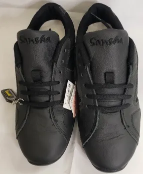 Walking Tundra -- Leather Full Sole Dancesneaker -- Black