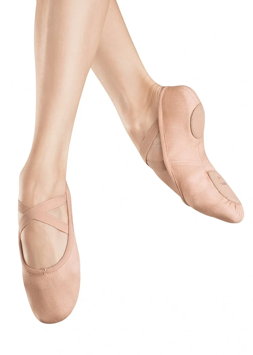 Beach Vibe Silk Feel Zenith Canvas -- Split Sole Ballet -- Pink