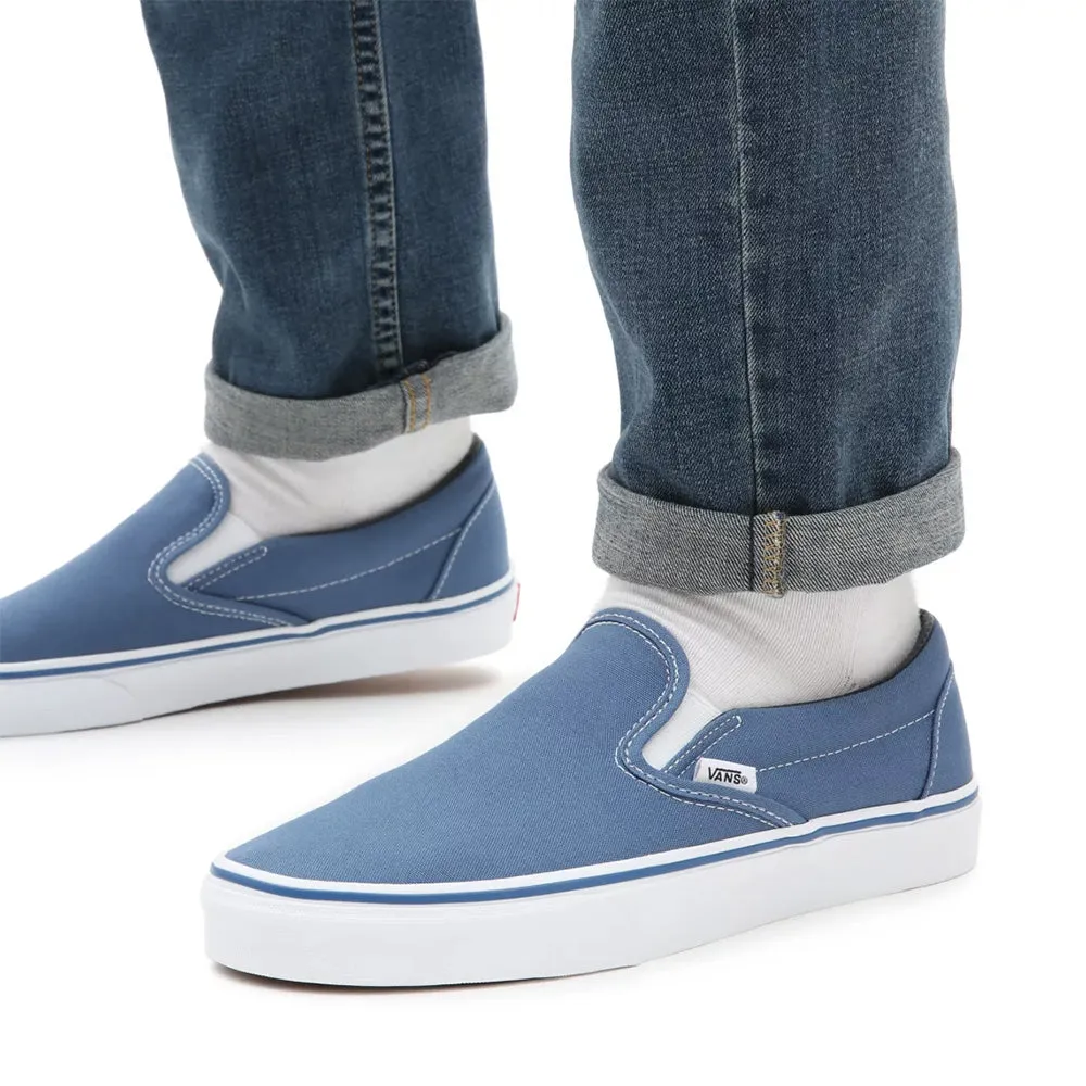 Foot Glow Vans Slip-On in Navy