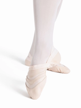 Valley Run Synthetic Freeform -- Split Sole Leather Ballet/Lyrical/Modern -- Light Pink