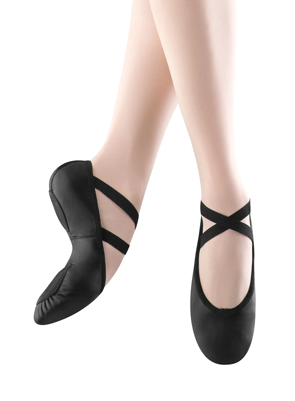 Tech Glow Comfort Enhancement Prolite 2 Leather -- Split Sole Ballet -- Black
