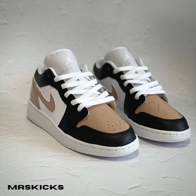 Custom Oak Jordan 1 Low Long Walk