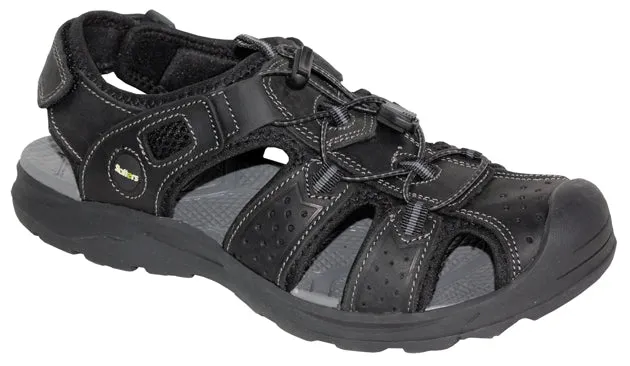 Vapor Closed Toe Sandal by Slatters Soft Support