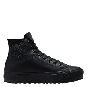 narrow-fit Converse Women's Chuck Taylor All Star City Trek Waterproof Boot High Top in Black/Black/Black Happy Move Quick Pack