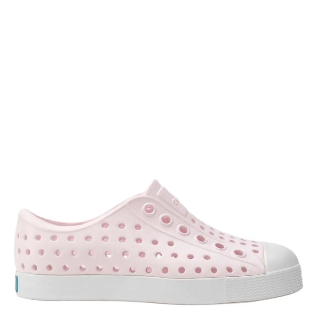 Native Kids Jefferson Sugarlite in Milk Pink/ Shell White Form Ease Green Core