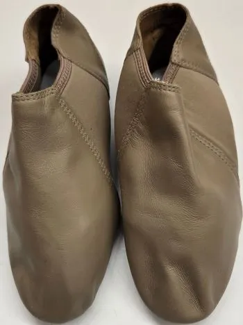 New York Nayel -- Women's Split Sole Jazz Slip On Shoe -- Tan