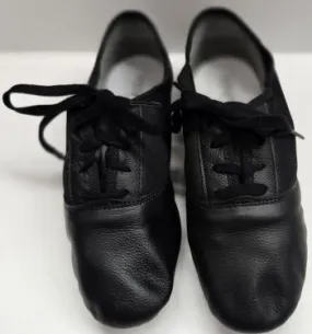 Bright Gold TPU Stability Neco II -- Women's Split Sole Jazz Oxford -- Black