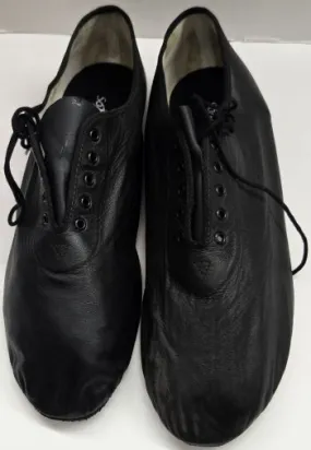 Nicolo -- Full Sole Jazz Oxford, Suede Sole -- Black Beauty Walk Breathable Lining