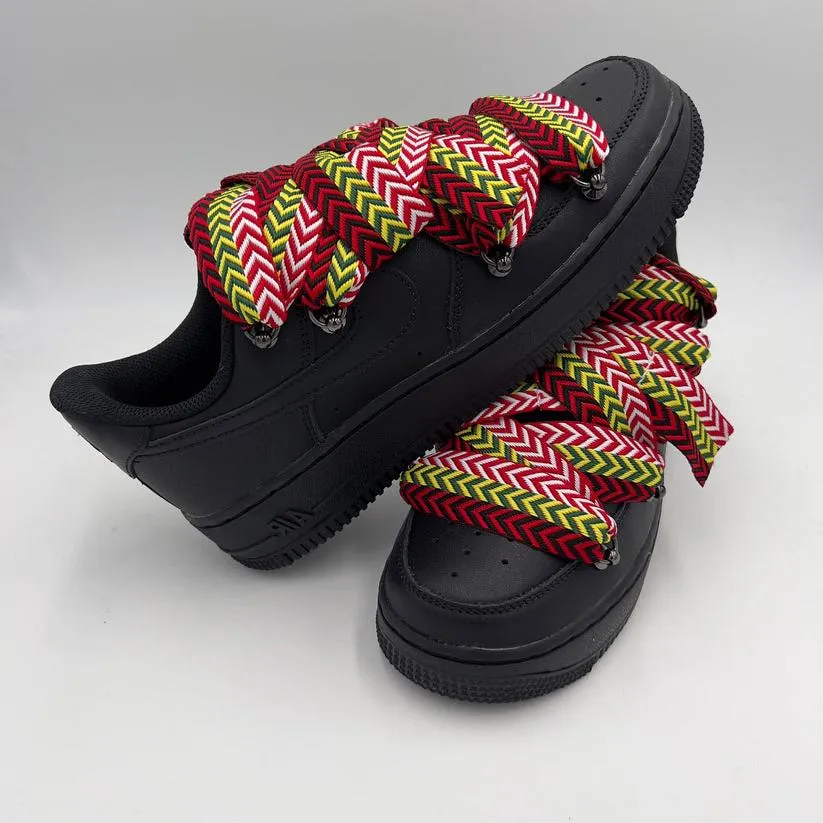 Anti Odor Nike Air Force 1 Black ??Lanvin Style??