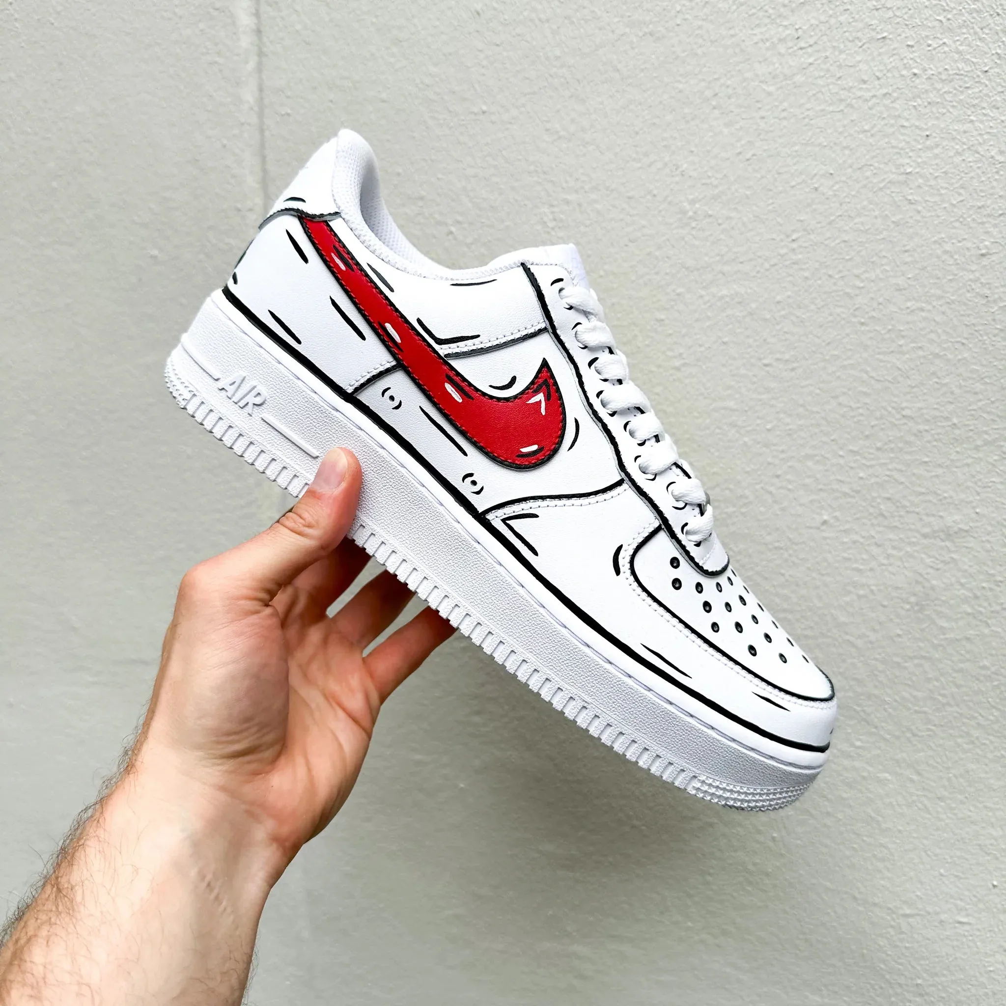 Nike Air Force 1 ??Cartoon Vibes" (Any Color) Freeze Grip
