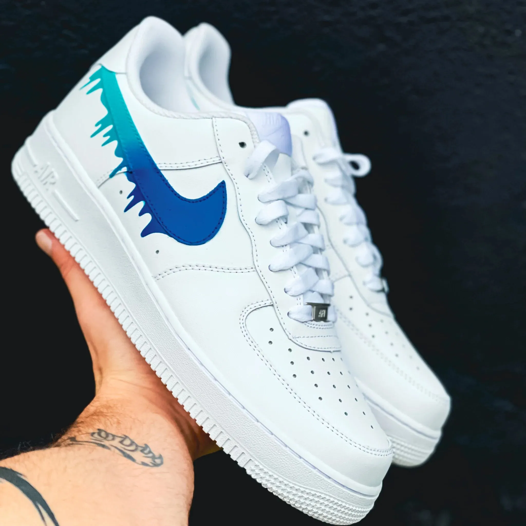 Nike Air Force 1 ??Faded Drip" (Any Two Colors) Dad Pick