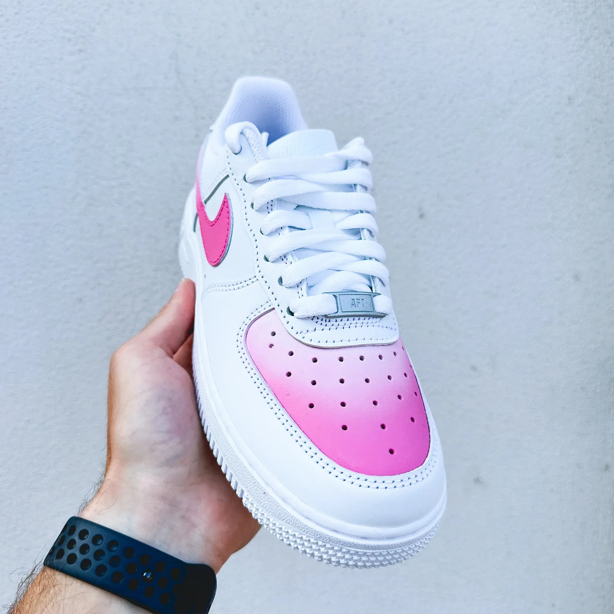 Nike Air Force 1 ??Faded" Barbie School Style