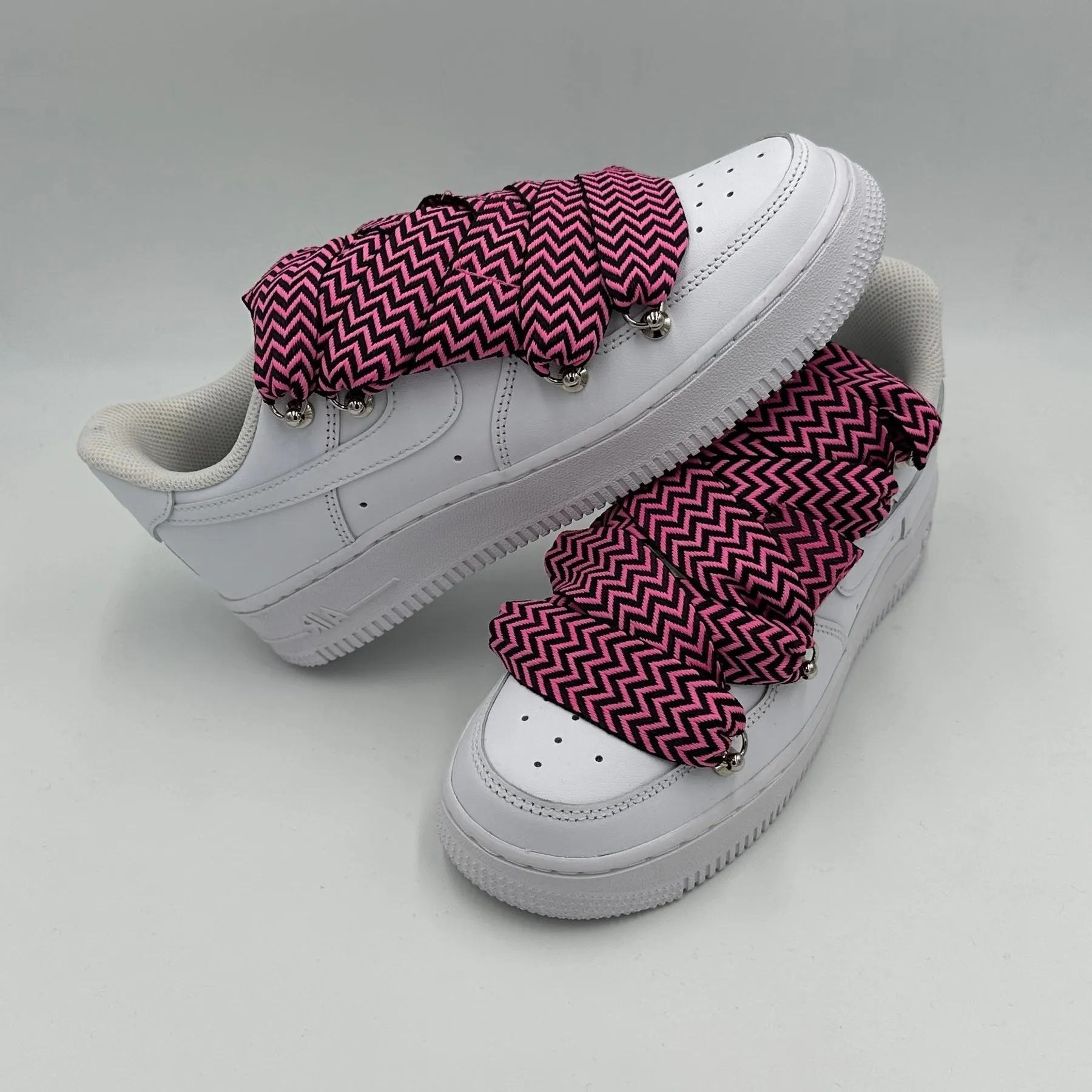 Fresh Drop Nike Air Force 1 ??Lanvin Style Black & Pink??