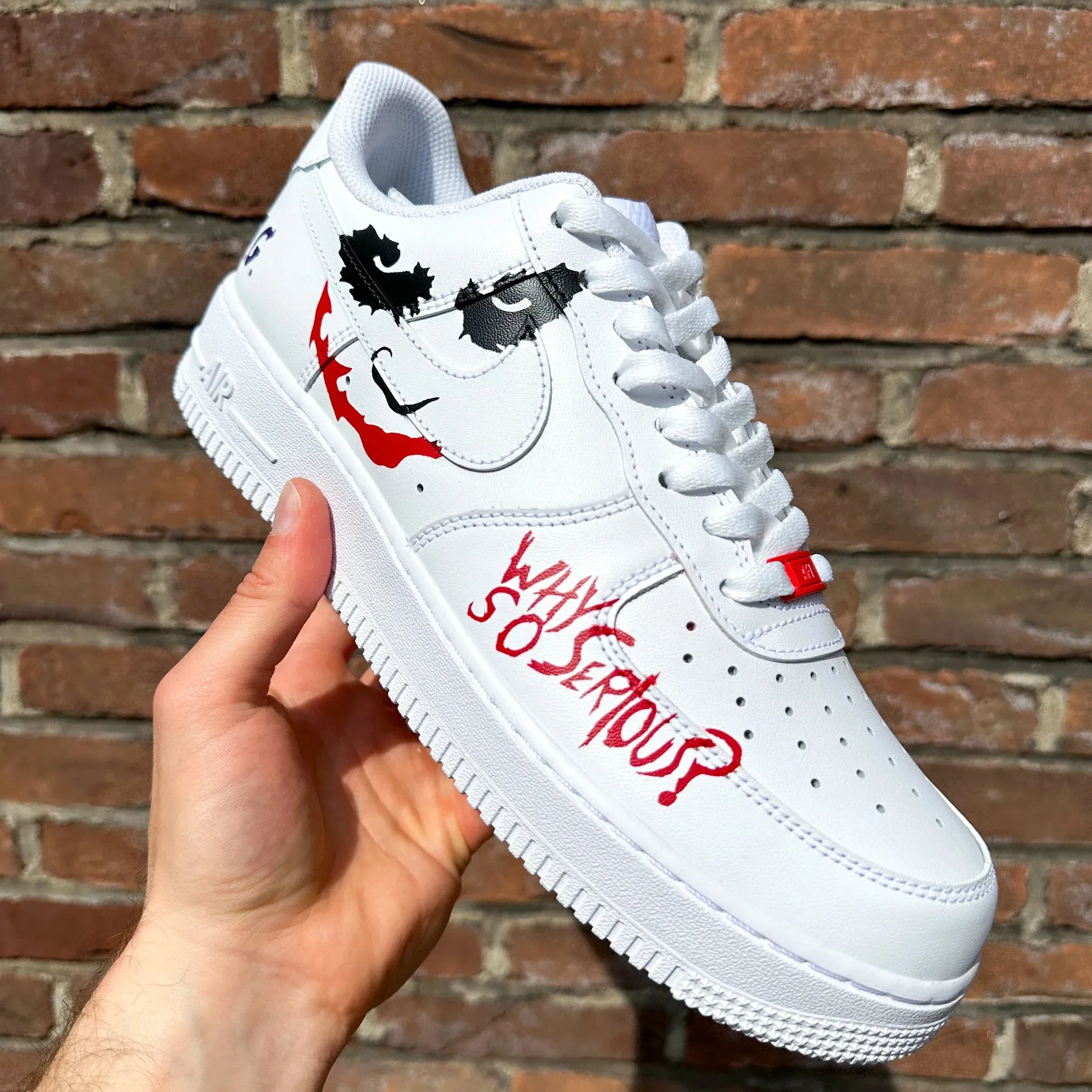 Nike Air Force 1 "Batman The Joker Vibes" Quick Flow