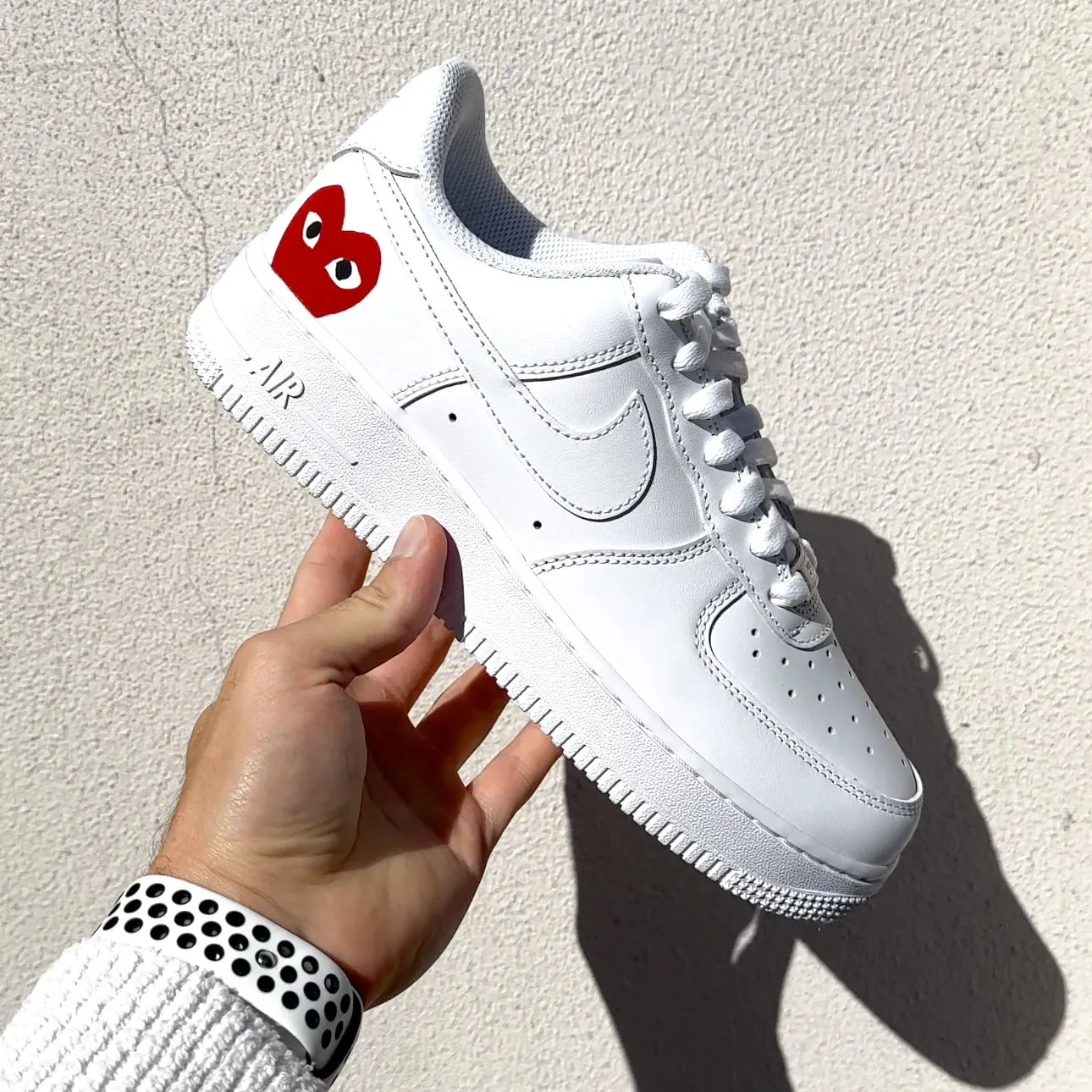 TPU Stability Silk Feel Nike Air Force 1 "CDG Painted"