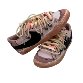 Comfort toe Agile Fit Nike Blazer Low '77 Jumbo ??Over Laces Brown??