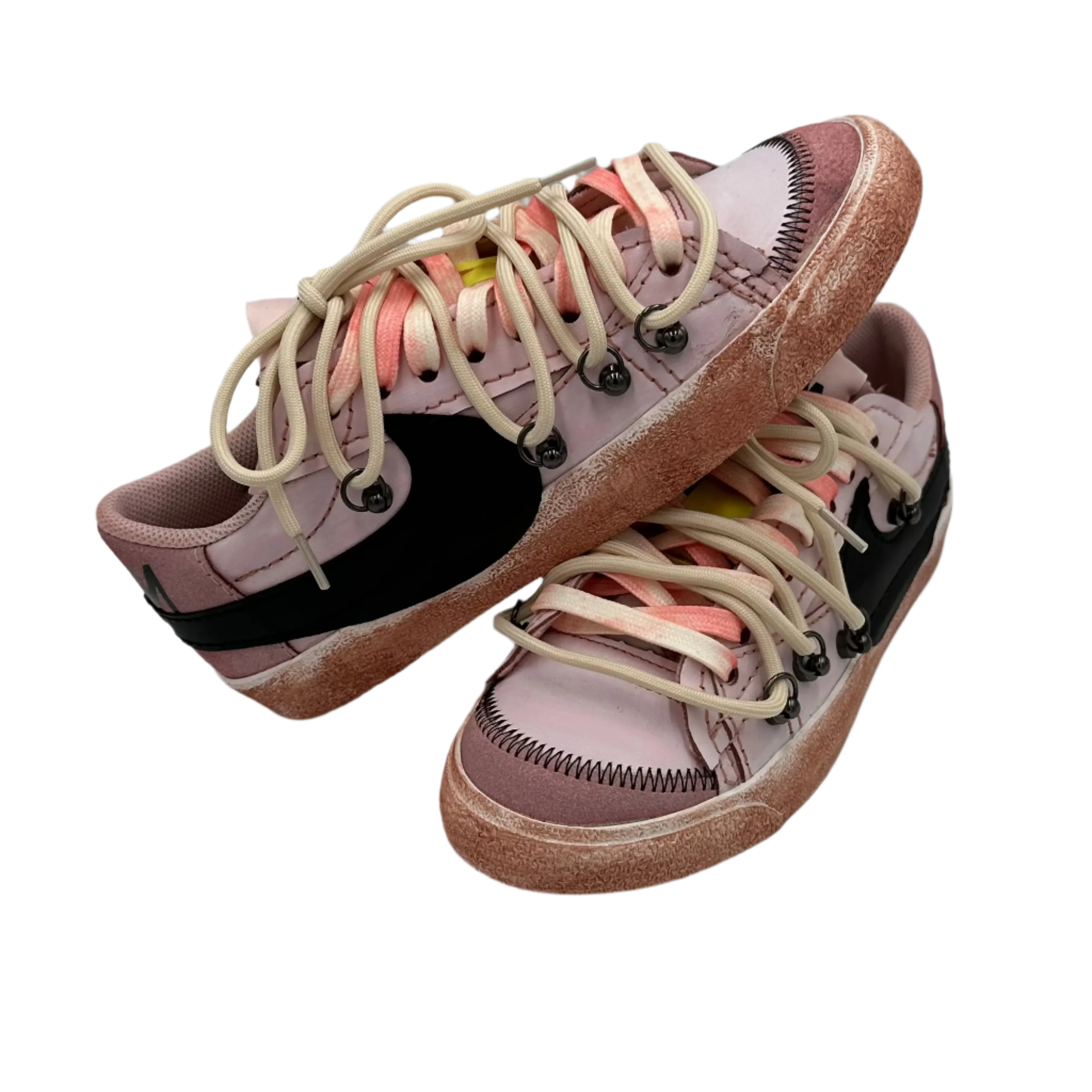 Nike Blazer Low '77 Jumbo ??Over Laces Brown?? Firm Ground