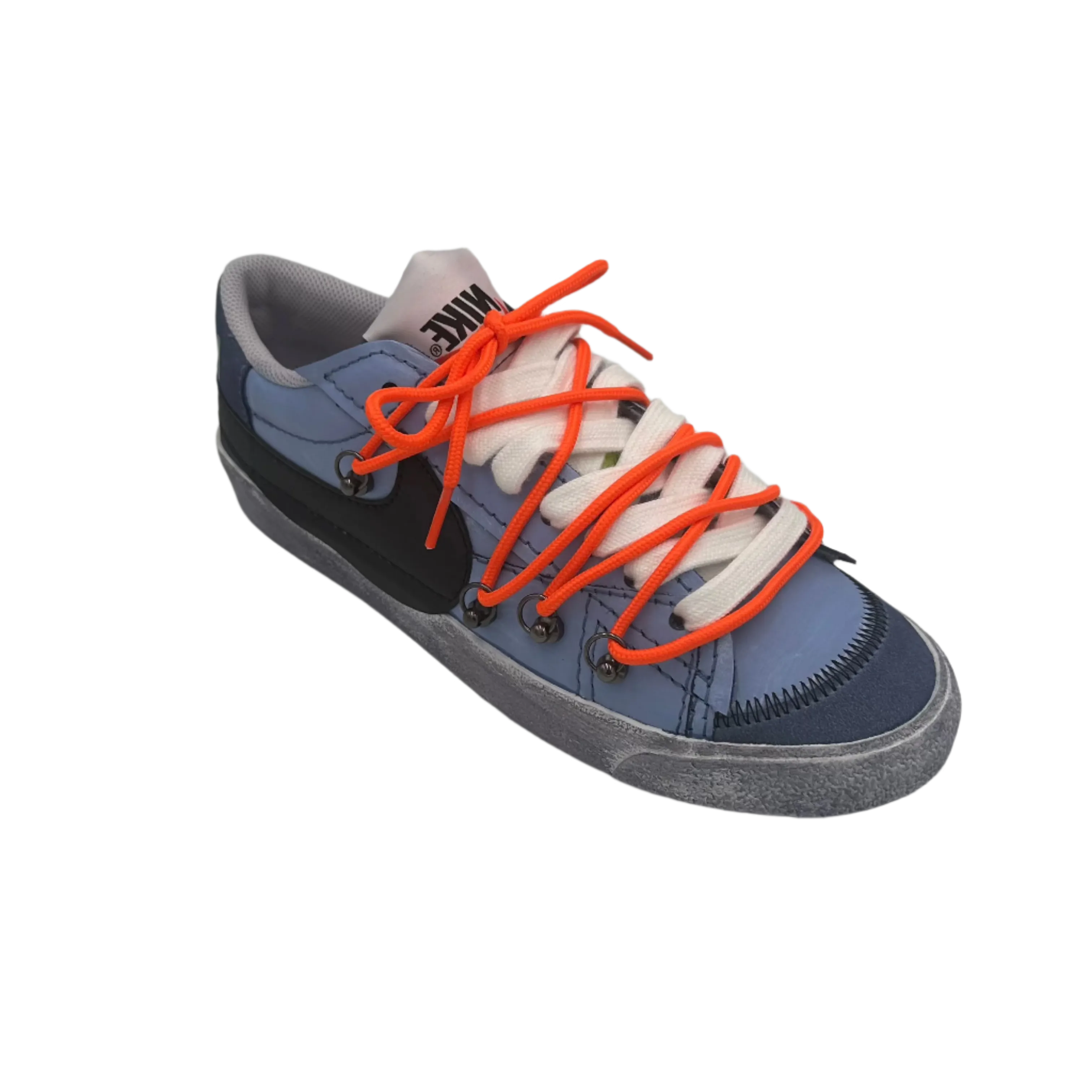 Nike Blazer Low '77 Jumbo ??Over Laces?? White Clean Lace Up