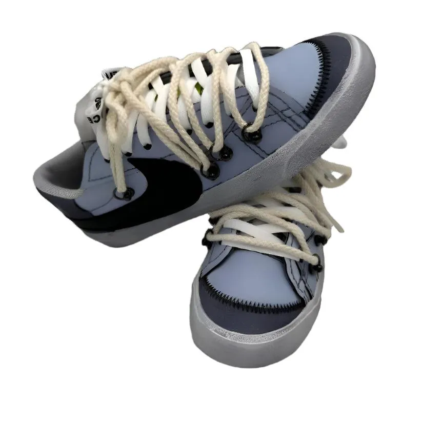 Step Light Nike Blazer Low '77 Jumbo ??Over Laces White??