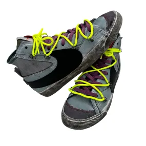 Nike Blazer Mid '77 Jumbo Purple ??Over Laces Fluo?? Power Base High Quality