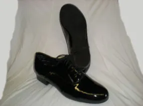 Rock Guard Norman -- Men's Standard Ballroom Oxford -- Black Patent