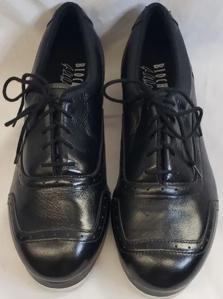 Jason Samuels Smith -- Men's Professional Tap Oxford -- Black Agile Path