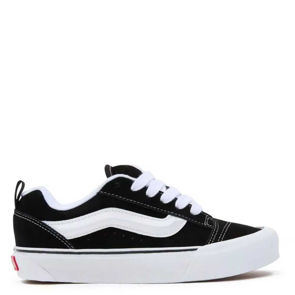 Vans Knu Skool in Black/True White Clear Glow