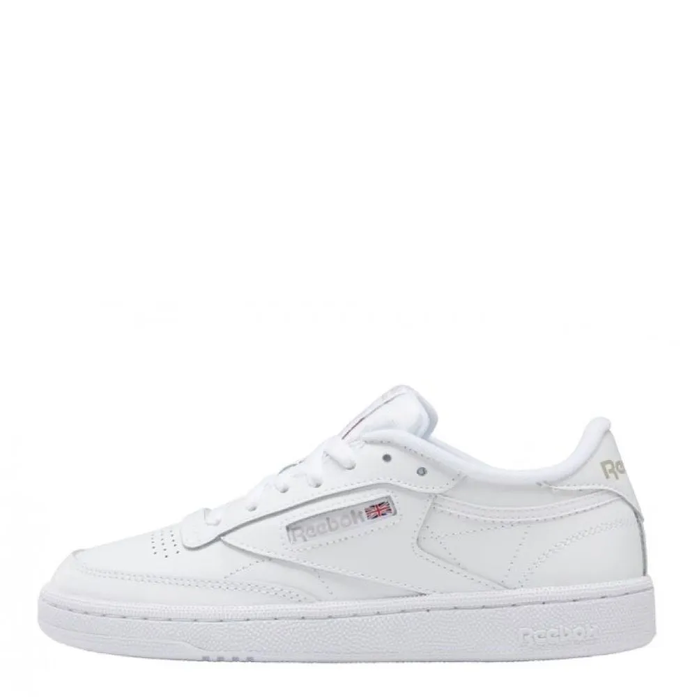 Reebok Women's Club C 85 in White/Sheer Grey Path Free