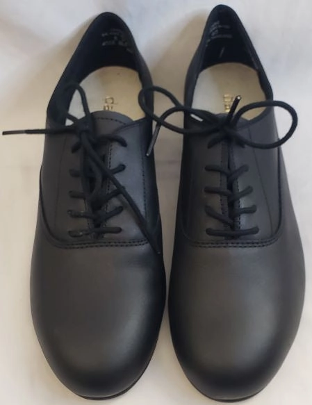 Leon -- Men's Character Oxford -- Black Groom Oxfords Smart Walking Shoes