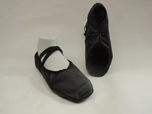Cactus Cool Pace -- Leather Split Sole Ballet -- Black
