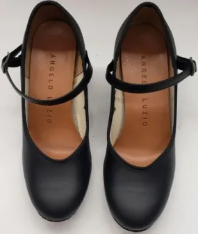 2" Amayah -- Women's Closed Toe Ballroom Shoe -- Black Anytime Go On Trend