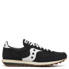 Saucony Trainer 80 in Black/White Teen Edge Shock Resistant