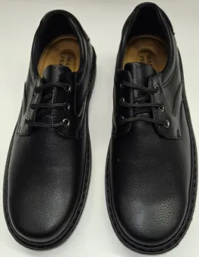 Tarrant -- Men's Casual Oxford -- Black Work Ready