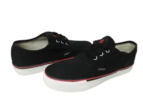 Comfort Tongue Polo Ralph Lauren- Black Canvas Morray