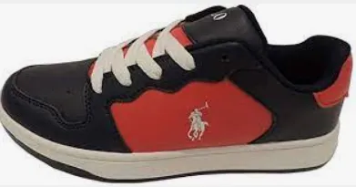 POLO RALPH LAUREN KIDS JESSUP NAVY/RED Pastel tone