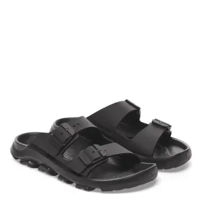 Power Walk Birkenstock Men's Mogami Terra 2 Strap Birko-Flor in Apex Black Quick design Stitch Down Construction