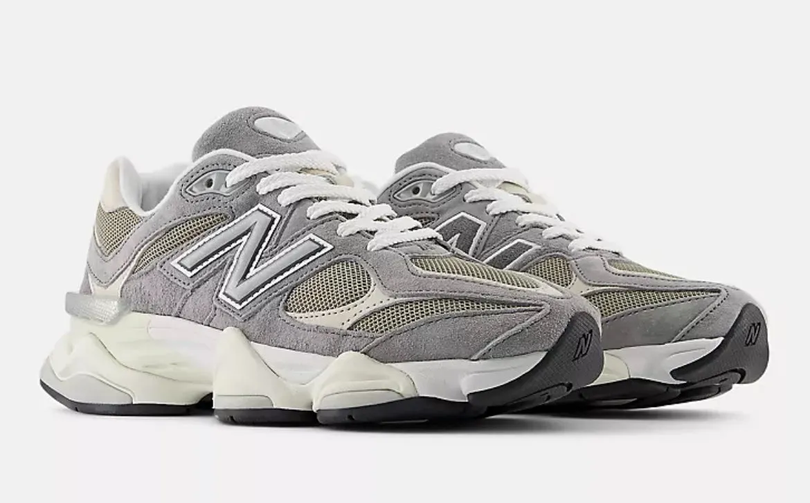 New Balance U9060 LBA Gray/ Brown Agile Fit Rubber Sole