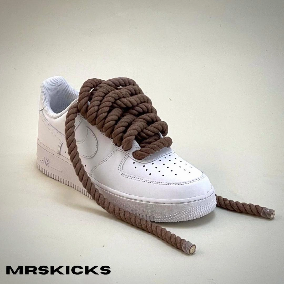 Arch support Custom Mocha Rope Airforce 1