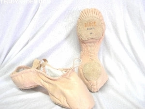 Pro Flex Leather -- Split Sole Ballet -- Pink Hot Mood Curve Hug