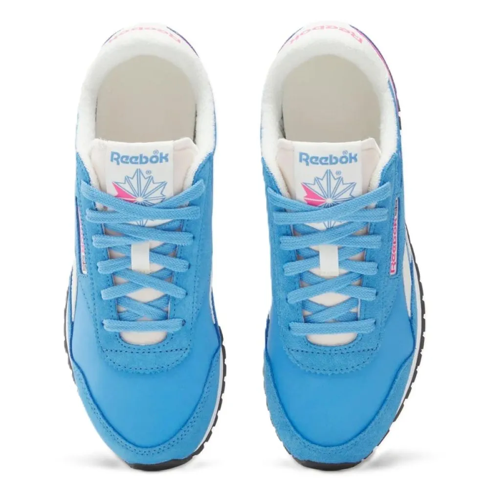 Reebok Women's Classic Az in Recovery Blue/Chalk White Indoor