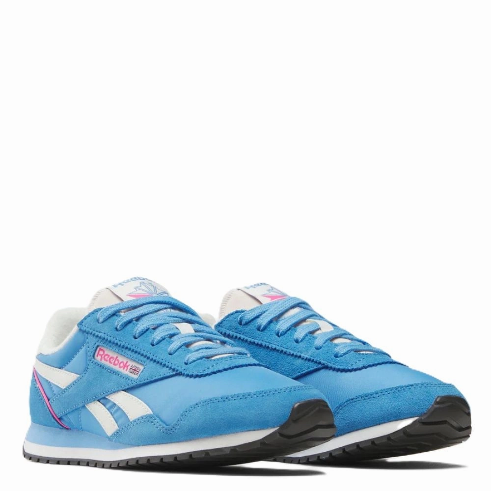 Reebok Women's Classic Az in Recovery Blue/Chalk White Street Edge