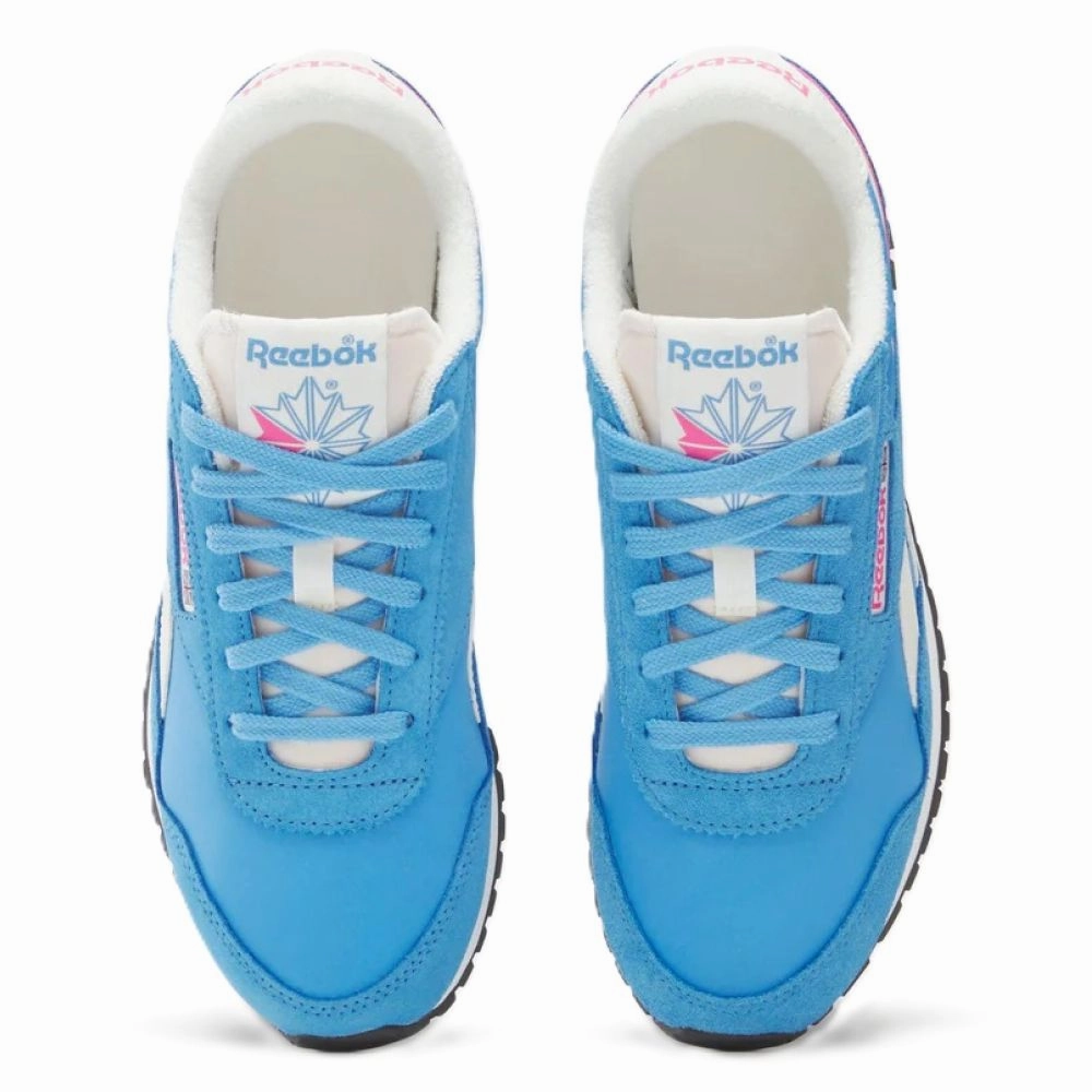 Reebok Women's Classic Az in Recovery Blue/Chalk White Indoor
