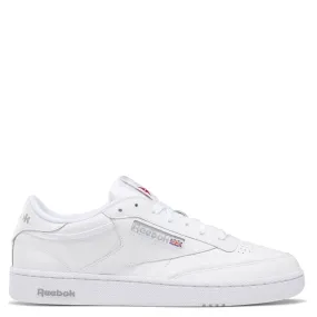 Kids Play Party Mood Reebok Women's Club C 85 in White/Sheer Grey
