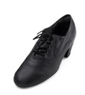 Dock Easy Raymond -- Men's 1.5" Latin Ballroom Oxford -- Black
